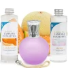 Pack économique Lampe Catalytique Fuchsia Mat + Parfum Waikiki Melon (200 ml) + Nettoyant Neutre (200 ml) + Mèche de Rechange