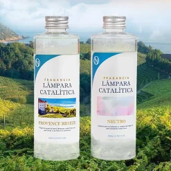 Pack économique Lampe Catalytique Aqua Marina + Parfum Provence Breeze (500 ml) + Nettoyant Neutre (200 ml) + Mèche de Rechange