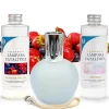 Pack économique Lampe Catalytique Bleu Gris Mat + Parfum Summer Fruits (500 ml) + Nettoyant Neutre (200 ml) + Mèche de Rechange