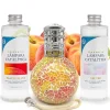 Pack économique Lampe Catalytique Mosaïque Bicolore + Parfum Peach Velvet (500 ml) + Nettoyant Neutre (200 ml) + Mèche de Rechange
