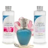 Pack économique Lampe Catalytique Aqua Marina + Parfum Lollipop (200 ml) + Nettoyant Neutre (200 ml) + Mèche de Rechange