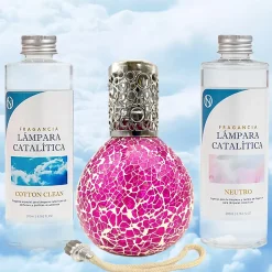 Pack économique Mosaïque Fuchsia + Parfum Cotton Clean (500 ml) + Nettoyant neutre (200 ml) + Mèche de rechange