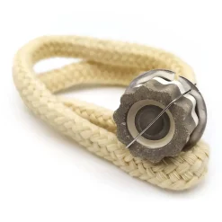 Pack économique 2x grandes mèches de rechange pour lampe catalytique 200 ml. Tête en céramique et cordon 100% coton