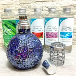 Pack économique 2x Parfum de lampe catalytique 500ml: Arôme Lemon Cake. Profitez plus longtemps de votre parfum préféré