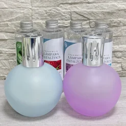 Pack économique 2x Parfum de lampe catalytique 500ml: Arôme Lemon Cake. Profitez plus longtemps de votre parfum préféré