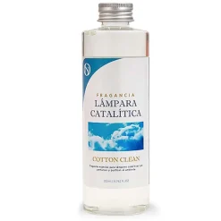 Pack économique 2x Parfum pour lampe catalytique 200 ml : Arôme Cotton Clean - Profitez plus longtemps de votre parfum préféré