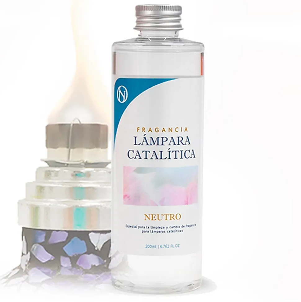 Pack économique 2x Parfums pour lampe catalytique: 1 Arôme Mediterranean Light 500ml + Nettoyant Neutre 200ml