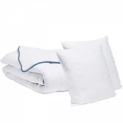 Pack Couette Tempérée 220x240cm + 2 Oreillers 60x60cm