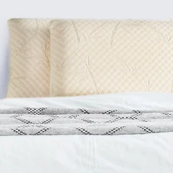 Pack Douce Nuit Surmatelas + Protège matelas + Couette + Oreillers 140x190/200 cm