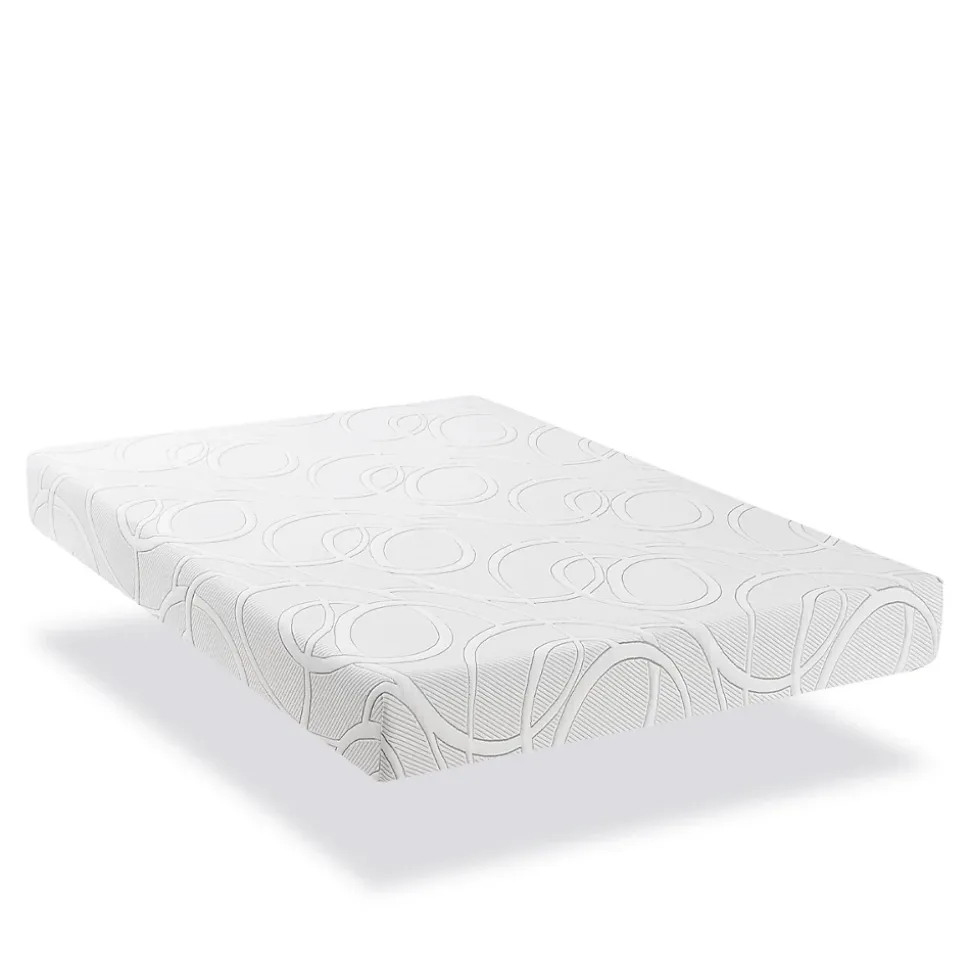 Pack Eupraxie 180x200 cm Matelas Mousse + Sommier Bois + Accessoires
