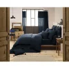 Pack housse de couette "Gaïa" toutes dimensions "Gaze de Coton" - Gaïa Minuit - Pack 4 Pièces pour lit 160 x 200 cm (1 Housse de c
