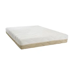 Pack Leman 140x200 cm Matelas Mousse + Sommier Bois + Accessoires