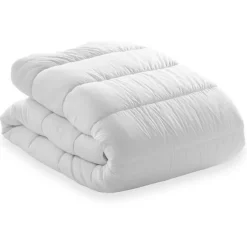 Pack pret a dormir MALIN - Matelas + sommier 90 x 190 + couette + oreiller DEKO DREAM