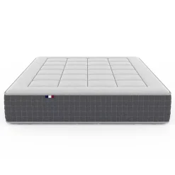 Pack ressort 7 zones sommier couette oreiller 140x190