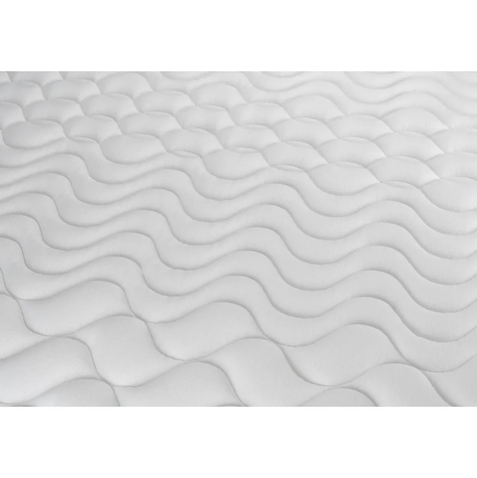 Pack sommier kit matelas Mousse polyuréthane à mémoire de forme avec couette et oreillers
