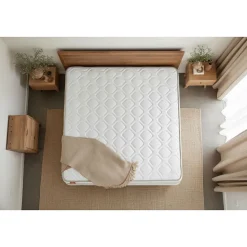 Pack sommier kit matelas Mémoire de forme avec couette et oreillers
