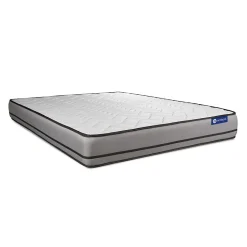 Pack sommier kit matelas Ressorts ensachés avec couette et oreillers