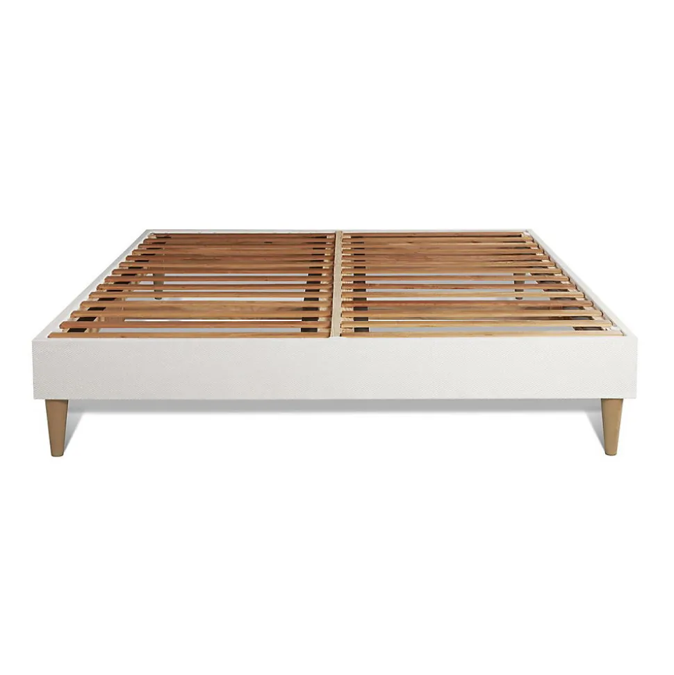 Pack sommier kit matelas Mémoire de forme avec couette et oreillers