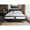 Pack sommier tapissier matelas Mémoire de forme avec couette et oreillers