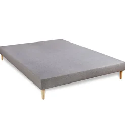 Pack sommier tapissier matelas Mémoire de forme avec couette et oreillers