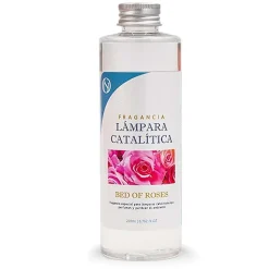Parfum Bed of Roses pour lampe catalytique (500 ml) - Élimine les mauvaises odeurs et les impuretés, parfume et nettoie