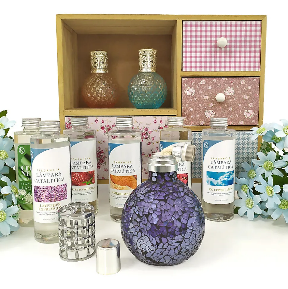 Parfum Mountain Mint pour lampe catalytique (200 ml) - Élimine les mauvaises odeurs, parfume et nettoie l'environnement