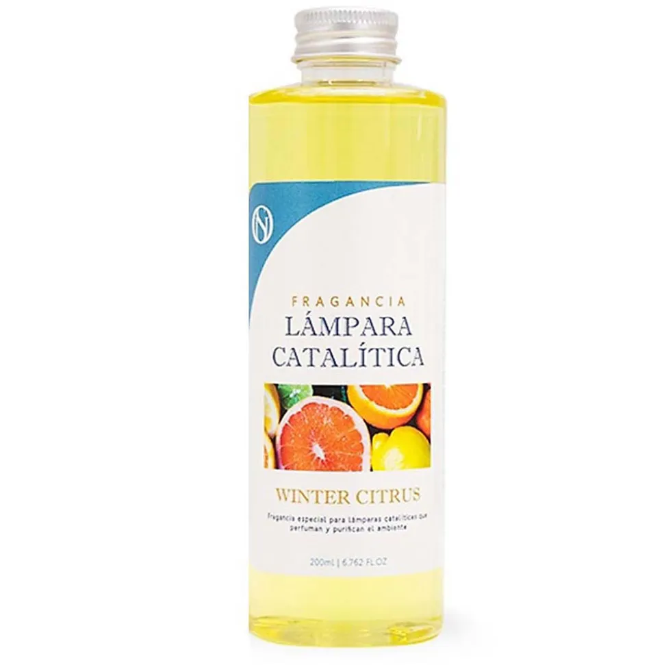 Parfum Winter Citrus pour lampe catalytique (500 ml) - Élimine les mauvaises odeurs, parfume et nettoie l'environnement