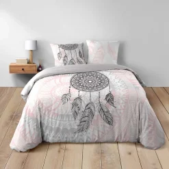 parure 3 p. 240 x 220 cm imprime 42 fils dessin place namaste