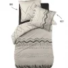 Parure de couette 140 x 200 "Minots" Réversible 100% Coton / 57 Fils/cm² - Berbère