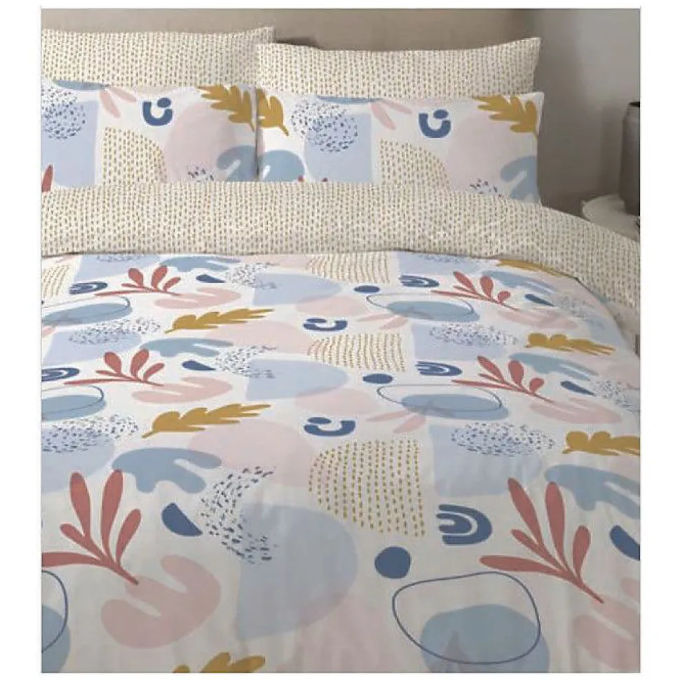 Parure de couette "Anisa" toutes dimensions 100% Coton / 57 Fils/cm² - Parure de couette 240 x 220 cm + 2 Taies d'oreiller 63 x 63