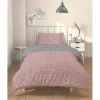Parure de couette "Arri" toutes dimensions 100% Coton / 57 Fils/cm² - Arri Terracotta - Parure de couette 140 x 200 cm + 1 Taie d'