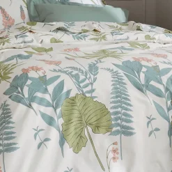 Parure de couette au style nature (260x240 cm - Vert)