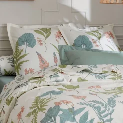 Parure de couette au style nature (260x240 cm - Vert)