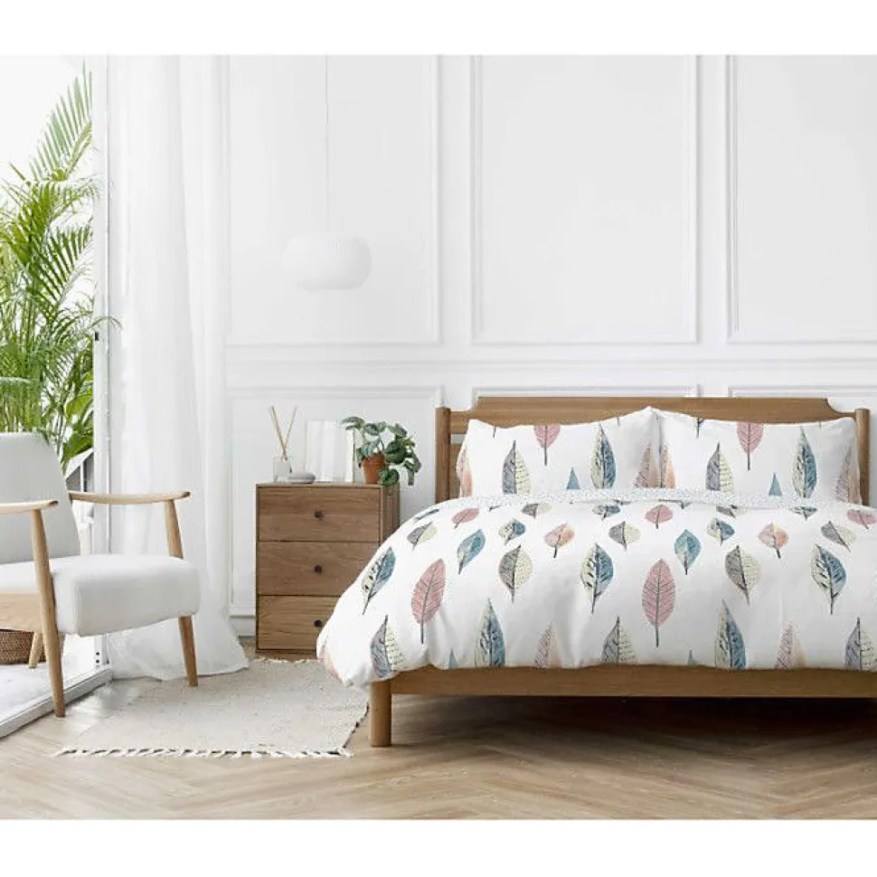 Parure de couette "Flynn" toutes dimensions 100% Coton / 57 Fils/cm² - Parure de couette 240 x 220 cm + 2 Taies d'oreiller 63 x 63