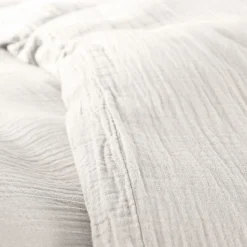 Parure de couette "Noah" Gaze de Coton 140 x 200 pour lit 1 place - Noah Neige