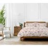 Parure de couette "Olia" toutes dimensions 100% Coton / 57 Fils/cm² - Olia Blush - Parure de couette 260 x 240 cm + 2 Taies d'orei