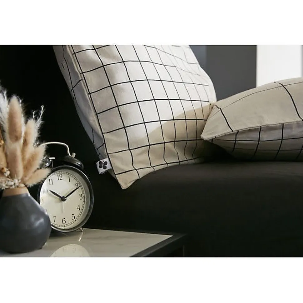 Parure de couette toutes dimensions "Carrie Pampa" Réversible 100% Coton / 57 Fils/cm² l'Effet Papillon - - Parure de couette 200