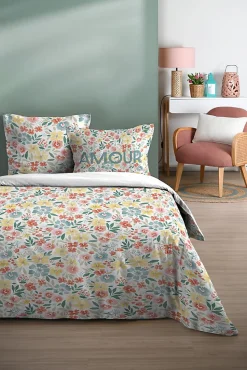 Parure de Drap + 2 taies d'39oreiller Collection Amour