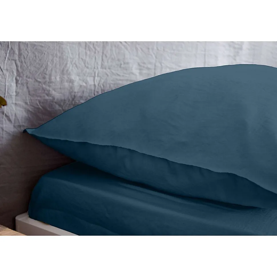 Parure de lit - 100% microfibre lavée