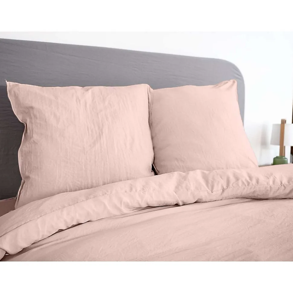 Parure de lit - 100% microfibre lavée
