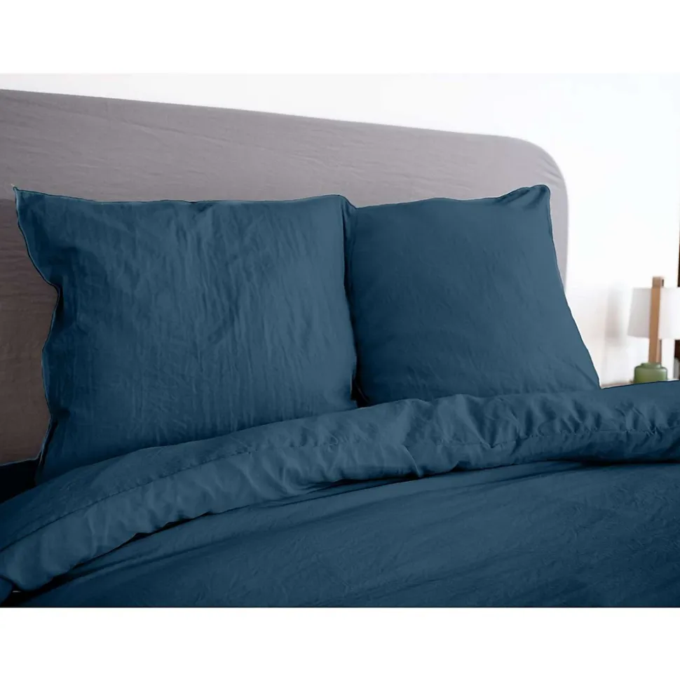 Parure de lit - 100% microfibre lavée