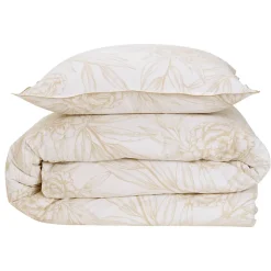 Parure de lit 2 personnes en satin de coton réversible 260x240cm