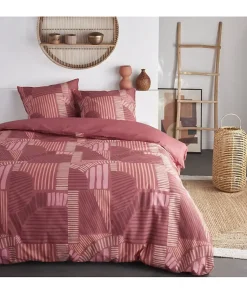 Parure de lit 2 personnes -TODAY - Sunshine 15.2 - 240 x 260 cm - 100% Coton imprimé