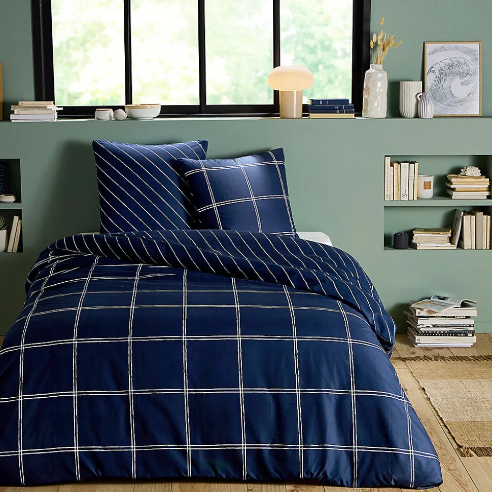 Parure de lit 2 personnes en microfibre 260x240cm