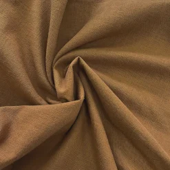 Parure de lit 2 personnes unie effet lin 260x240cm