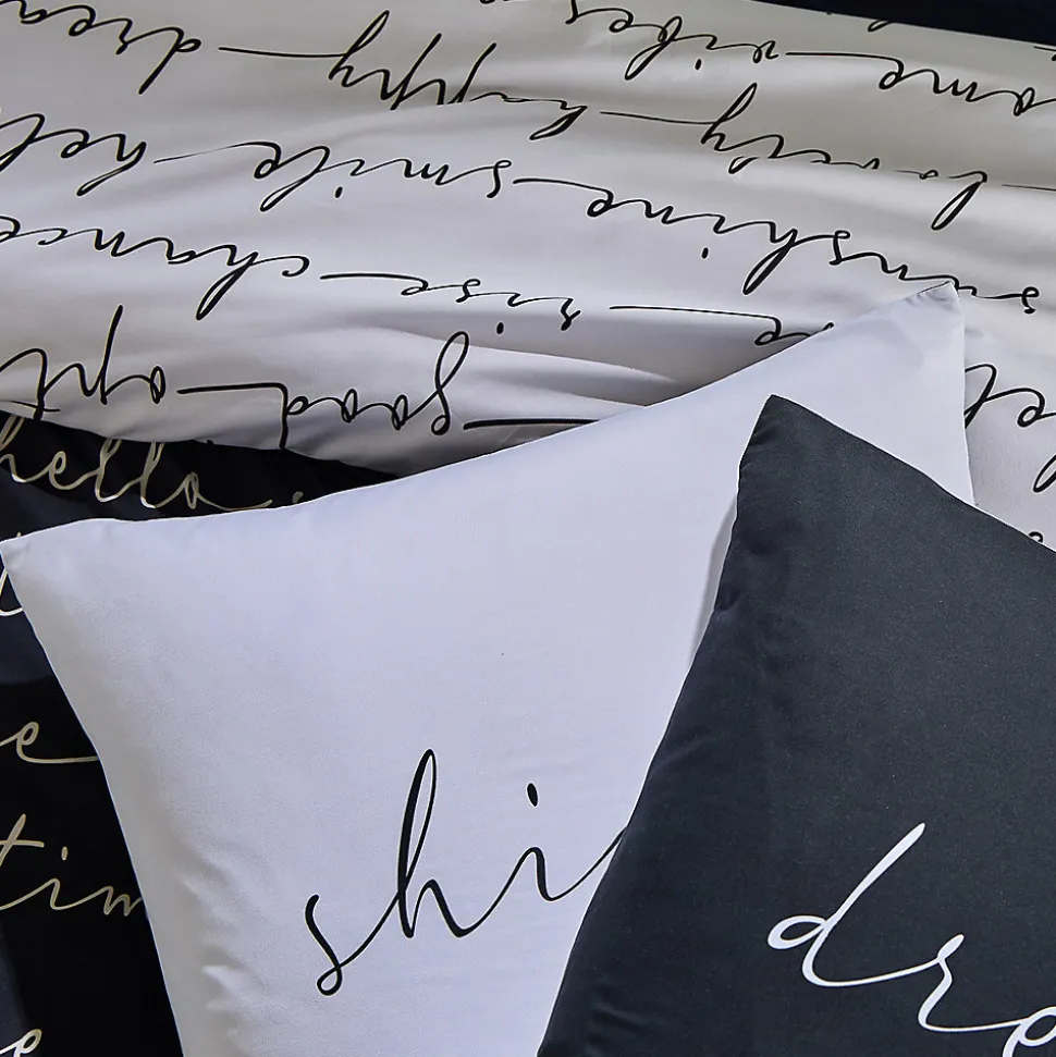 Parure de lit 2 personnes en microfibre 200x200cm