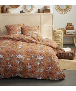 Parure de lit 2 personnes - TODAY - Sunshine 16.23 - 240 x 260 cm - 100% Coton imprimé