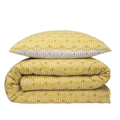 Parure de lit 2 personnes réversible en polycoton 260x240cm