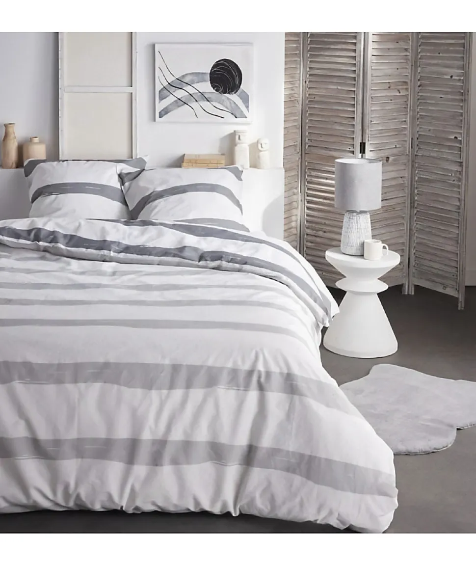 Parure de lit 2 personnes - TODAY - Sunshine 15.24 - 220 x 240 cm - 100% Coton imprimé