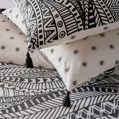 Parure de lit 2 personnes ethnique réversible 240x220cm